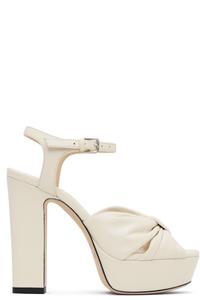Босоножки на каблуке Off-White Heloise 120 Jimmy Choo