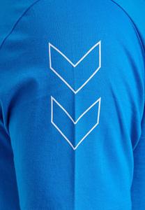 Принт на футболке ELEMENTAL CHEVRON Hummel, синий