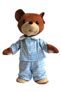 Мишка Тедди, талисман Мишки Тедди в пижаме Kolor-Plusz