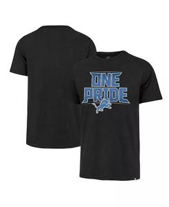 Мужская черная футболка Detroit Lions Regional Franklin '47 Brand, черный