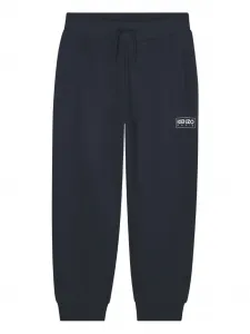 Спортивные брюки с кулиской Kenzo Kids, синий