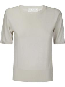 Вязаная футболка extreme cashmere, нейтральный