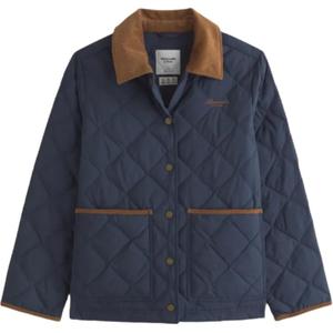 Куртка женские Abercrombie＆Fitch, темно-синий