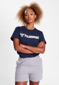 Футболка с принтом GO 2 0 LOGO S/S Hummel, цвет marine