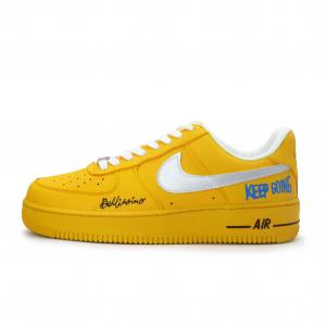 Nike Кроссовки Air Force 1 Silver Label, модные, универсальные, индивидуальные, классический винтаж, ручная роспись, аэрозольная живопись