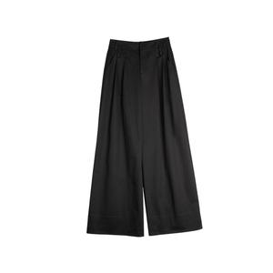 Женские повседневные брюки Moderate Wide Leg ELLE, черный