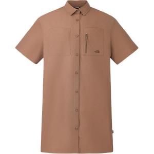 THE NORTH FACE Платье Urban Exploration SS25 с короткими рукавами, женское, 6IH/Latte Brown
