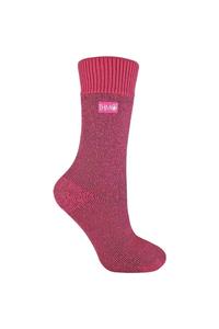 Толстые и мягкие теплые термоноски на флисовой подкладке для зимы THMO, розовый