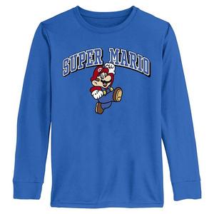 Детская футболка с длинным рукавом Nintendo Super Mario Licensed Character