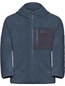 Флисовая куртка "Ice Curl" темно-синего цвета Jack Wolfskin