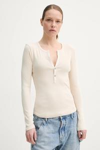 Лонгслив G-Star, бежевый