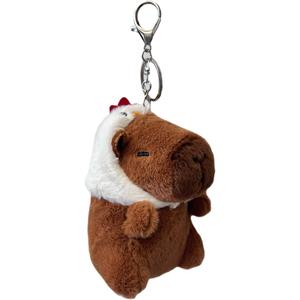 Плюшевый кулон Capybara Dolls высотой 11 см ROUERXIONG