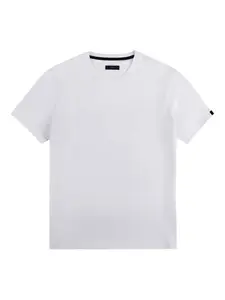 Футболка с круглым вырезом Fay, белый