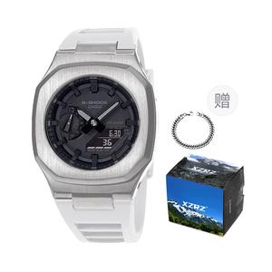 Унисекс часы CASIO серии с двойным дисплеем жидкокристаллическим/аналоговым черные