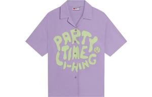 LiNing Фиолетовая женская рубашка