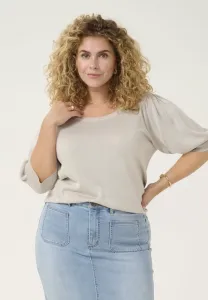 Базовая футболка kcregitta Kaffe Curve, Feather Gray