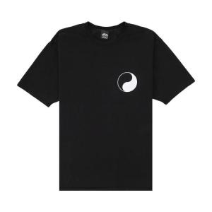 Футболка Stussy x Our Legacy Work Shop Yin Yang Pigment Dyed Tee, Black