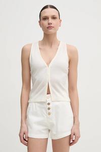 Блузка Calvin Klein Jeans, бежевый