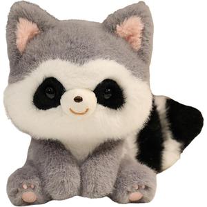 X3COMMUNE Милые и очаровательные плюшевые игрушки лесные животные белка енот панда 15см/20см высота