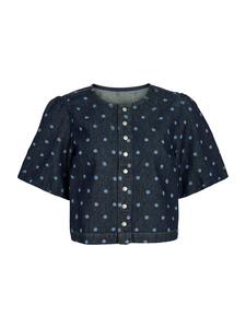 VILA Блузка 'VIPAL' в цвете Night Blue, Blue Denim