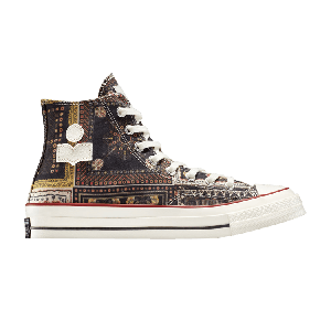 Кроссовки Converse Isabel Marant x Wmns Chuck 70 High 'Black Bandana Scarf', черный