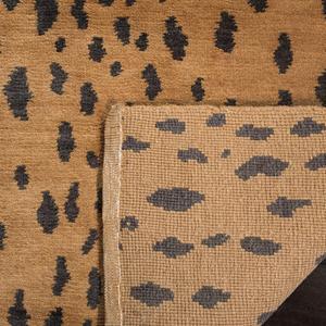 Ковер SAFAVIEH, 183 x 275 см,  Couture Tibetan Jadvyga ручной работы из шерсти коричневый для гостиной, спальни, столовой