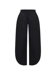 Брюки "лепесток" Alaia, черный