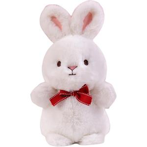 Плюшевая кукла Moon Ear Bunny высотой 23 см Doudou Beibei, белый