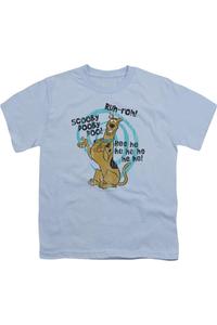 Футболка с коротким рукавом для детей с цитатой из "Скуби-Ду" Gildan, светло-голубой