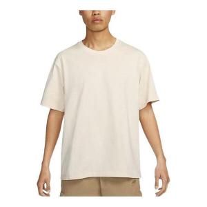 Футболка Nike Dri-FIT Quick-Drying Short-Sleeved Top 'Beige', бежевый