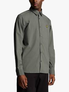 Рубашка Regular Fit из бамбуковой смеси Lyle & Scott, Gunmetal