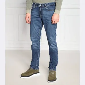 Зауженные джинсы Guess, синий