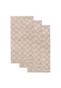 Набор полотенец Joop! Infinity Kollektion, 3 штуки, 50x100 см, бежевый