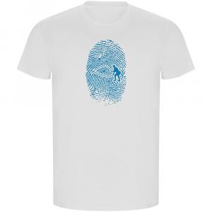 Футболка Kruskis Crossfit Fingerprint ECO, белый
