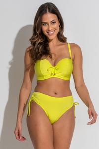 Верх бикини Santa Cruz с легкими подкладками на косточках и съемными бретелями Pour Moi, желтый