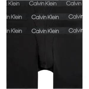 Боксеры 3 шт Трусы Europe Version Мужские 3 шт Calvin Klein, черный