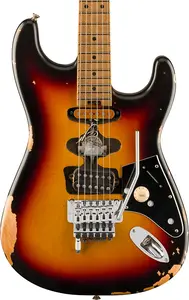 Электрогитара EVH Frankenstein Relic Limited Edition, гриф из клена, винтажный солнечный взрыв