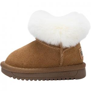 Детские зимние сапоги Kids EBMINI, коричневый