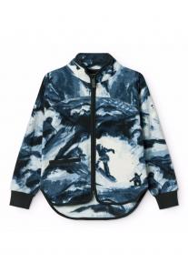 Флисовая куртка Molo ULANI JACKET, Blue/White/Blue