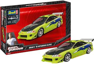 Revell, Mitsubishi Eclipse 1995 Brian's Fast Furious, Модельный комплект, 8+