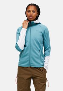 Флисовая куртка Peak Performance RIDER ESSENTIALS ZIP HOOD, Tuerkis/Turquoise