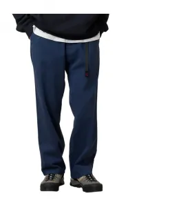 Брюки прямого кроя темно-синего цвета Gramicci, синий