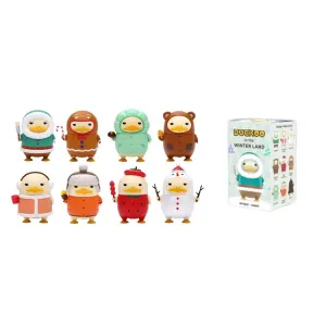 Коллекция Duckoo Winter, мистери-бокс, полный набор, 8 шт POP MART