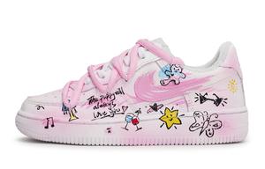 Детские скейтерские кроссовки Air Force 1 для дошкольников Nike, белый