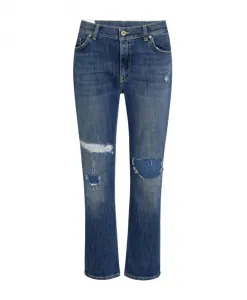 Стильные брюки Paige Dondup, синий