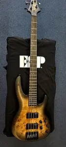 ESP LTD B-4 EBONY 2023 - Угольный Взрыв Сатин