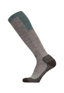 Лыжные носки OUNA с многослойной структурой UphillSport, цвет Grey Green