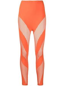 Philipp Plein легинсы рыхлой вязки, оранжевый