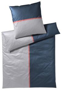 ЙУУП! Сатиновая наволочка Mako однолимитный цвет океан размер 80x80 Joop