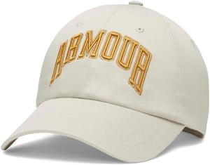 Under Armour мужская регулируемая кепка Ua Sportsyle, (291) Khaki Base/Yellow Ochre